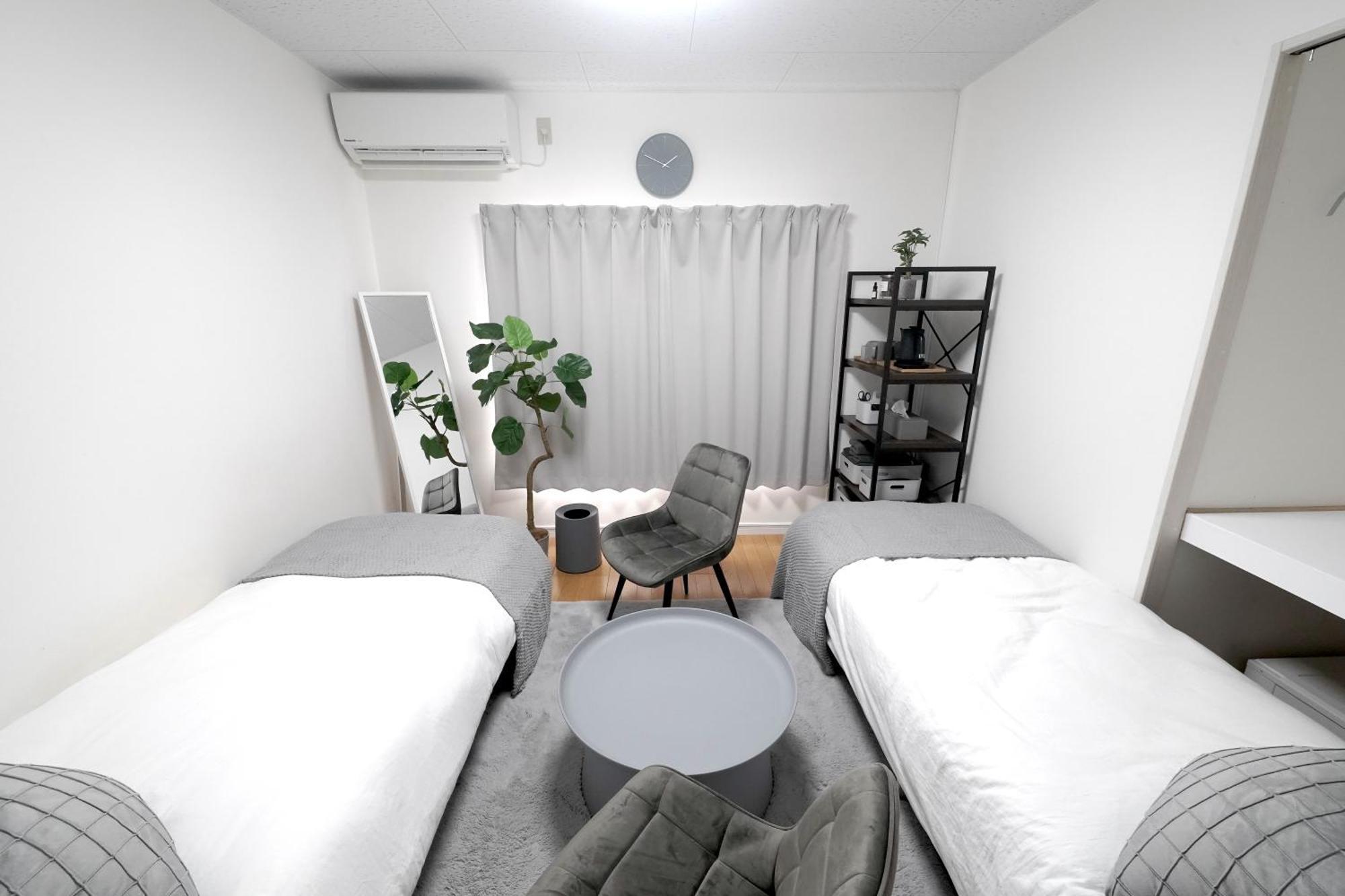 Appartamento Close To Shinjuku!twin Beds,projector,appliances! *